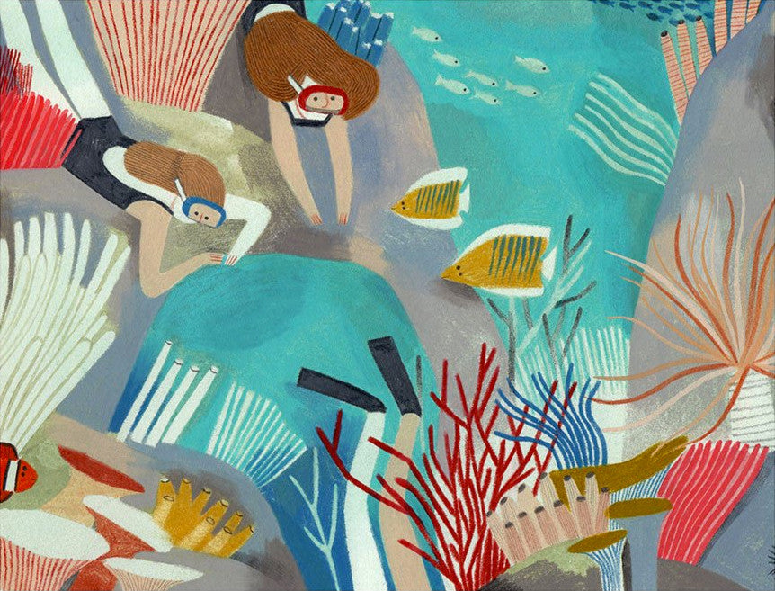 Under the Sea by Beatrice Cerocchi Toi Art Gallery